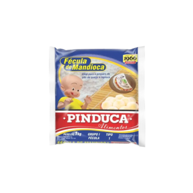 Fecula mandioca pinduca 1 kg